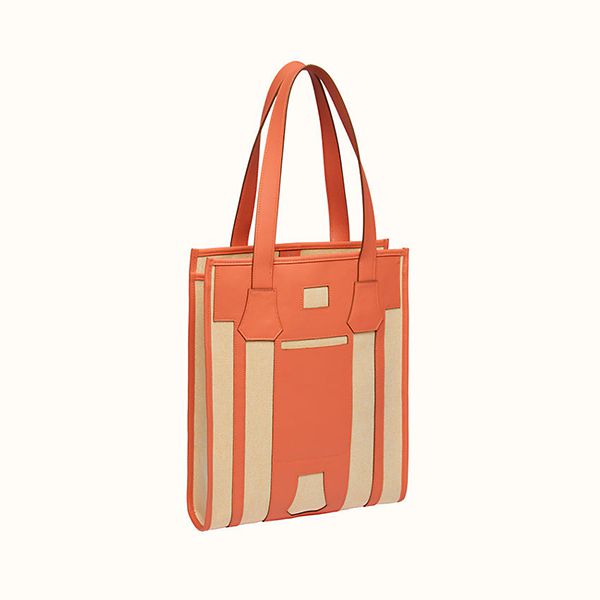 エルメス☆クロシェット トートバッグ コピー キャンバス レザー H1066848 B3